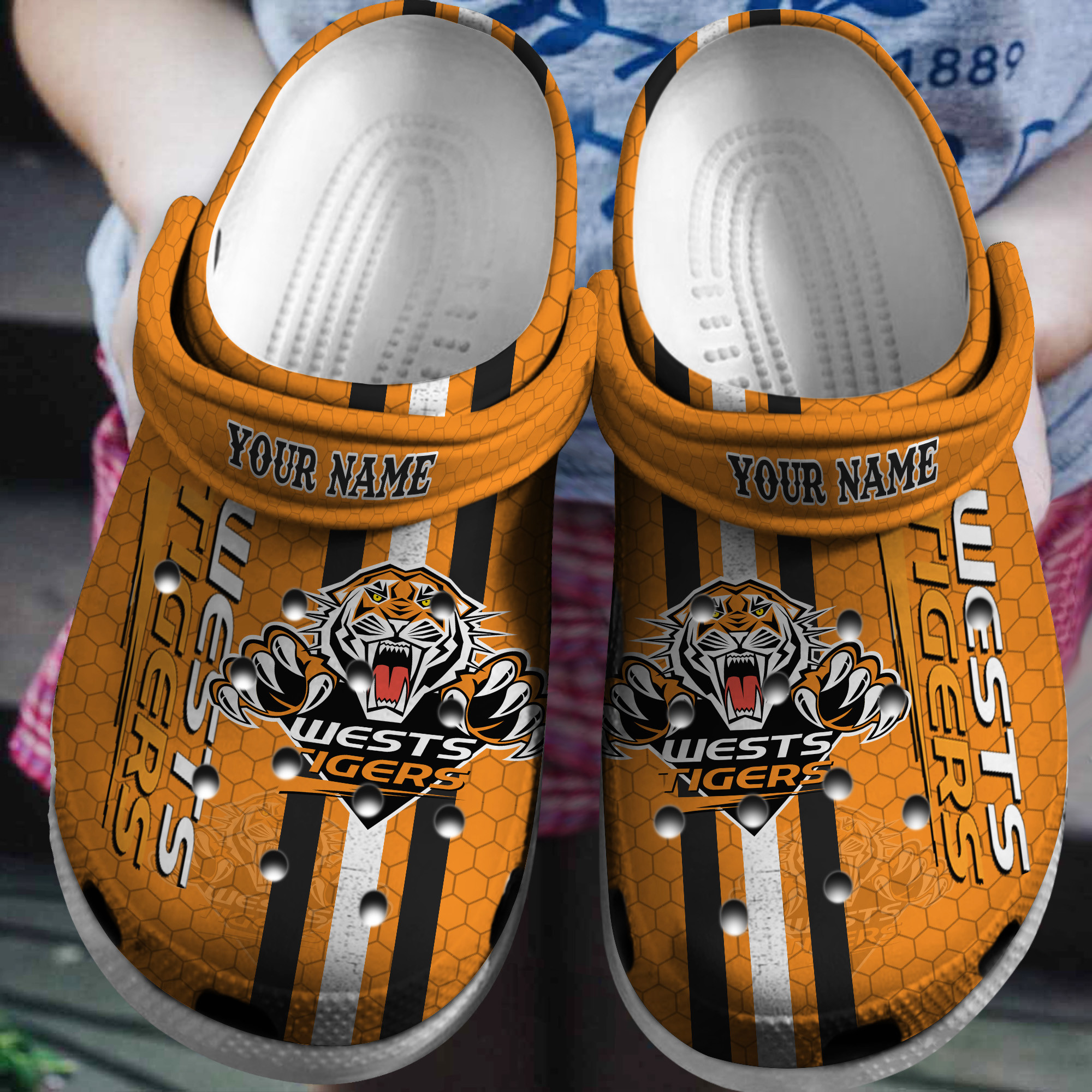 NRL - Wests Tigers Personalized Crocs For All Fans - Limited Edition ...